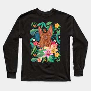 Tropical Pharaoh Hound Long Sleeve T-Shirt